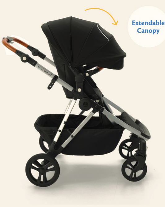 Single/Double Seat Adjustable Twin Stroller for Newborns and Toddlers