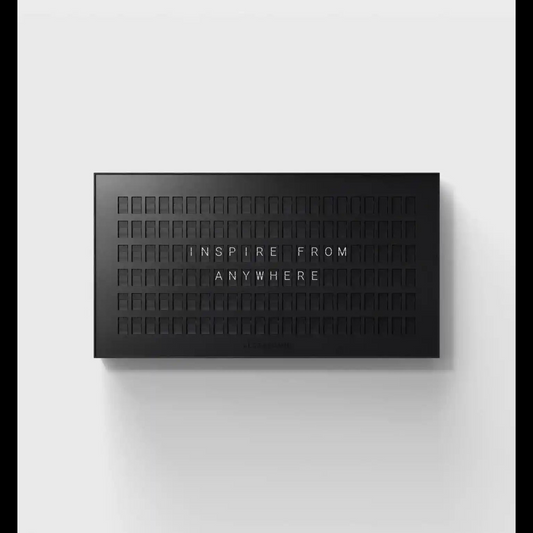 Interactive Programmable Split-Flap Display for Home or Office